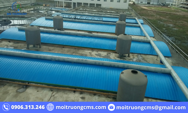 Hệ thống xử lý nước thải Công ty Zigui  ( a&b)  Quảng Ngãi
