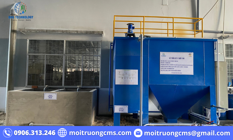 Thiết kế thi công hệ thống xử lý nước thải Công ty INNOSON VIETNAM