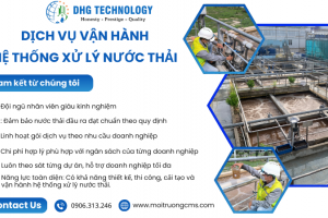 VẬN HÀNH HỆ THỐNG XỬ LÝ NƯỚC THẢI TẠI THÀNH PHỐ HỒ CHÍ MINH