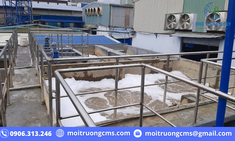 be hieu khi xu ly nuoc thai