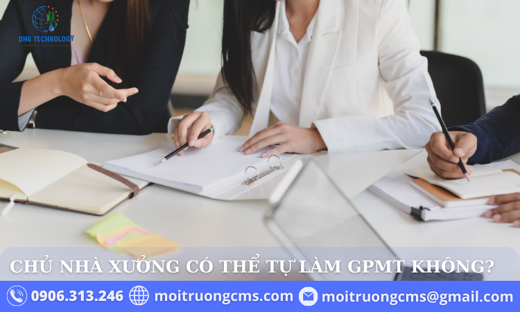 chu nha xuong cho thue co the tu lap goay phep moi truong khong