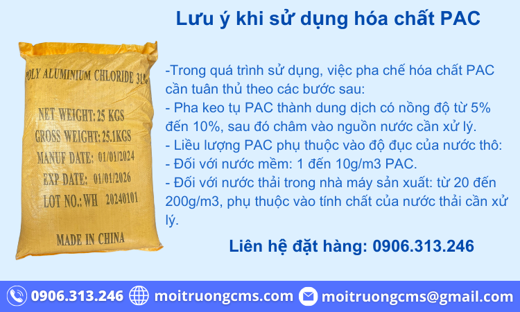 luu y khi su dung hoa chat pac
