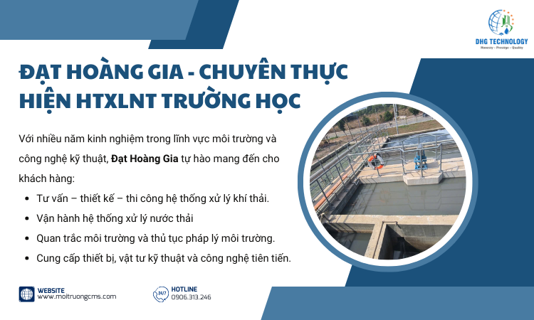 nuoc thai truong hoc