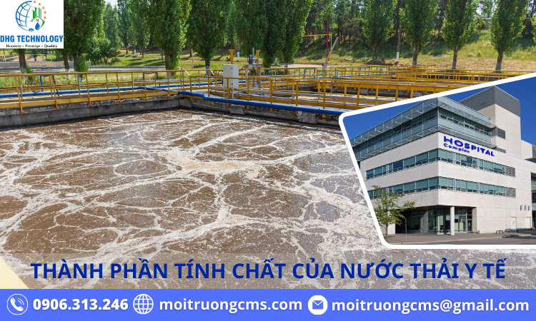 thanh phan tinh chat cua nuoc thai y te