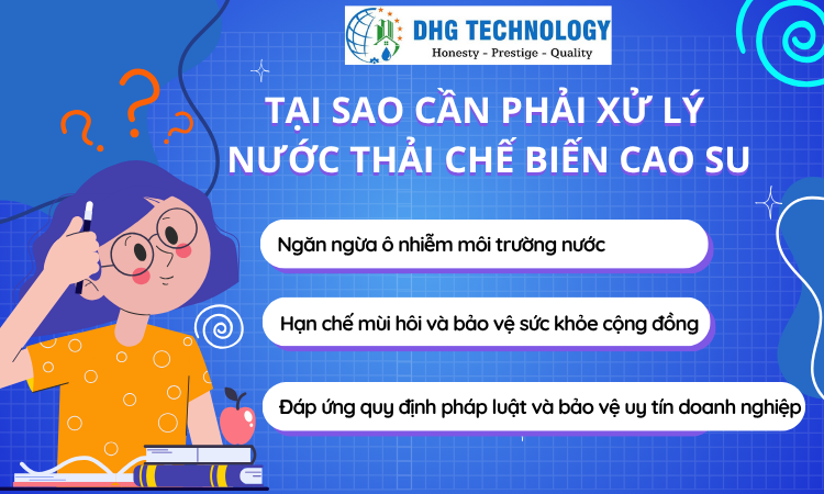 tai sao can xu ly nuoc thai che bien cao su