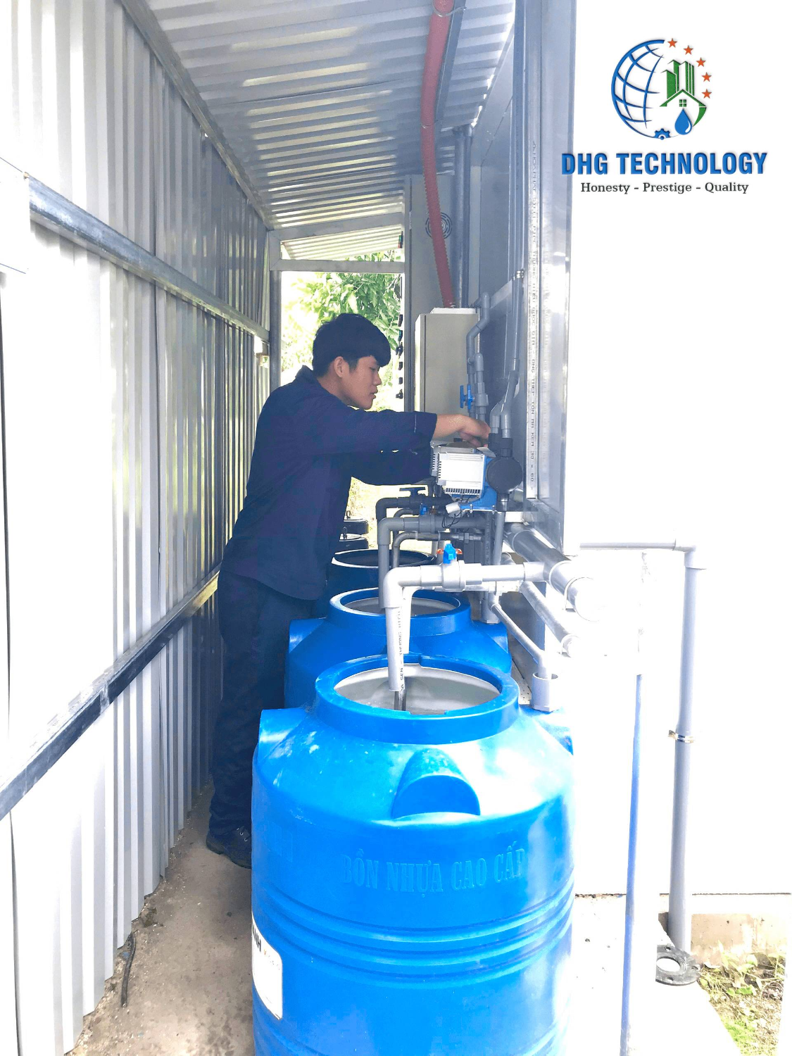 Hệ thống xử lý nước thải Công ty TNHH Daiwon Optical Việt Nam