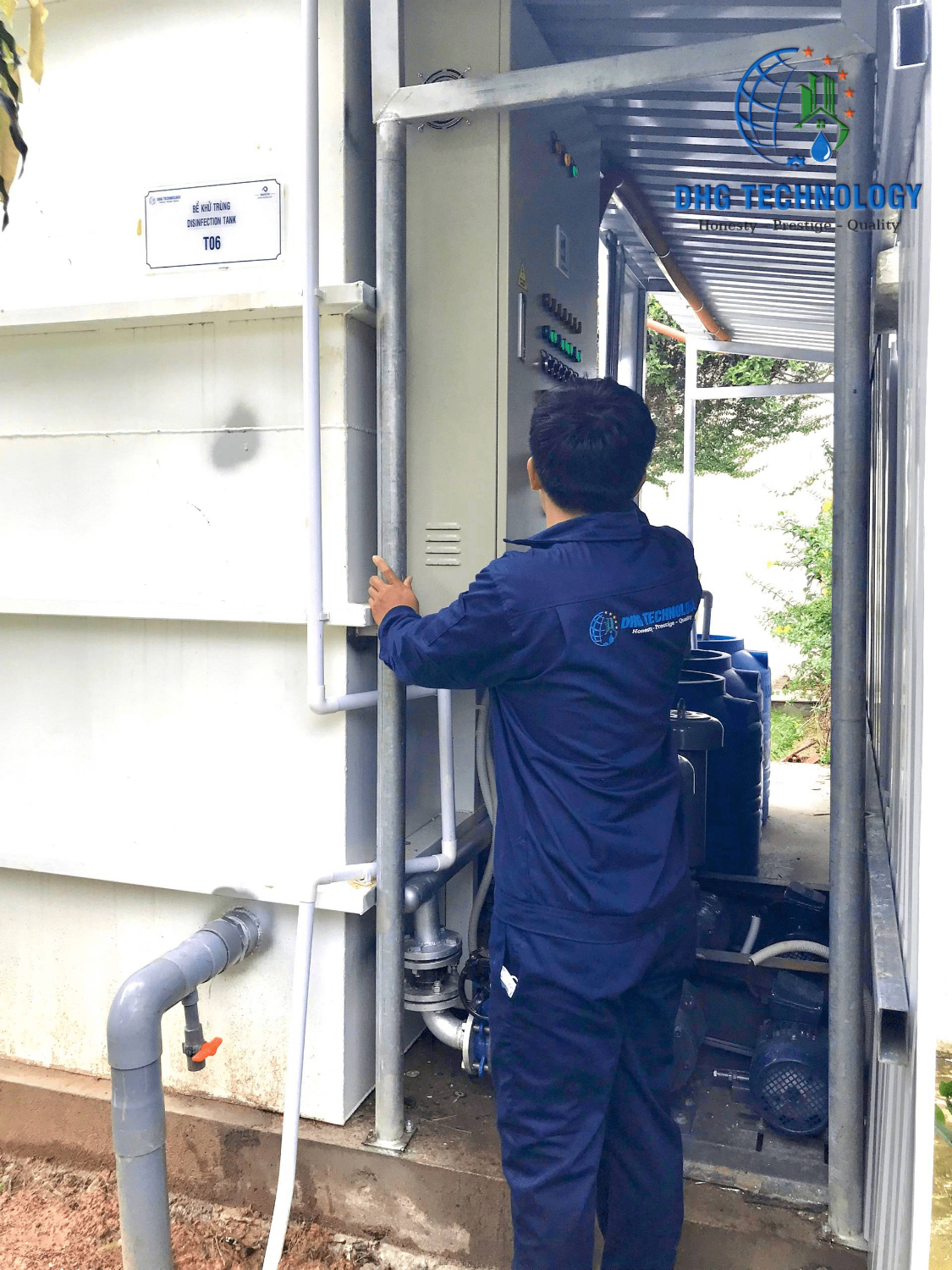 Hệ thống xử lý nước thải Công ty TNHH Daiwon Optical Việt Nam