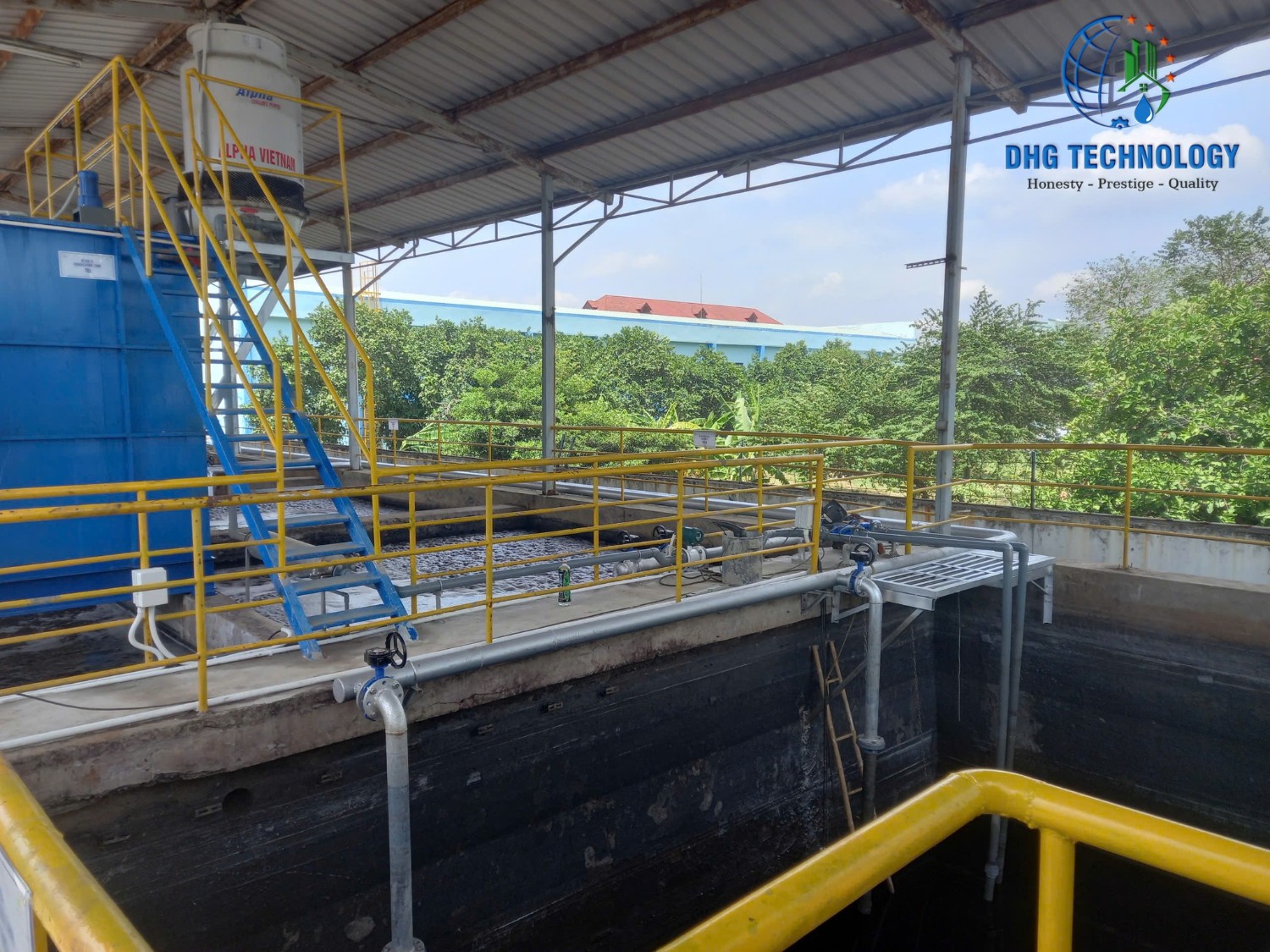 Cải tạo hệ thống xử lý nước thải công suất 200m3/ngày.đêm cho Công ty TNHH ECI ELASTIC