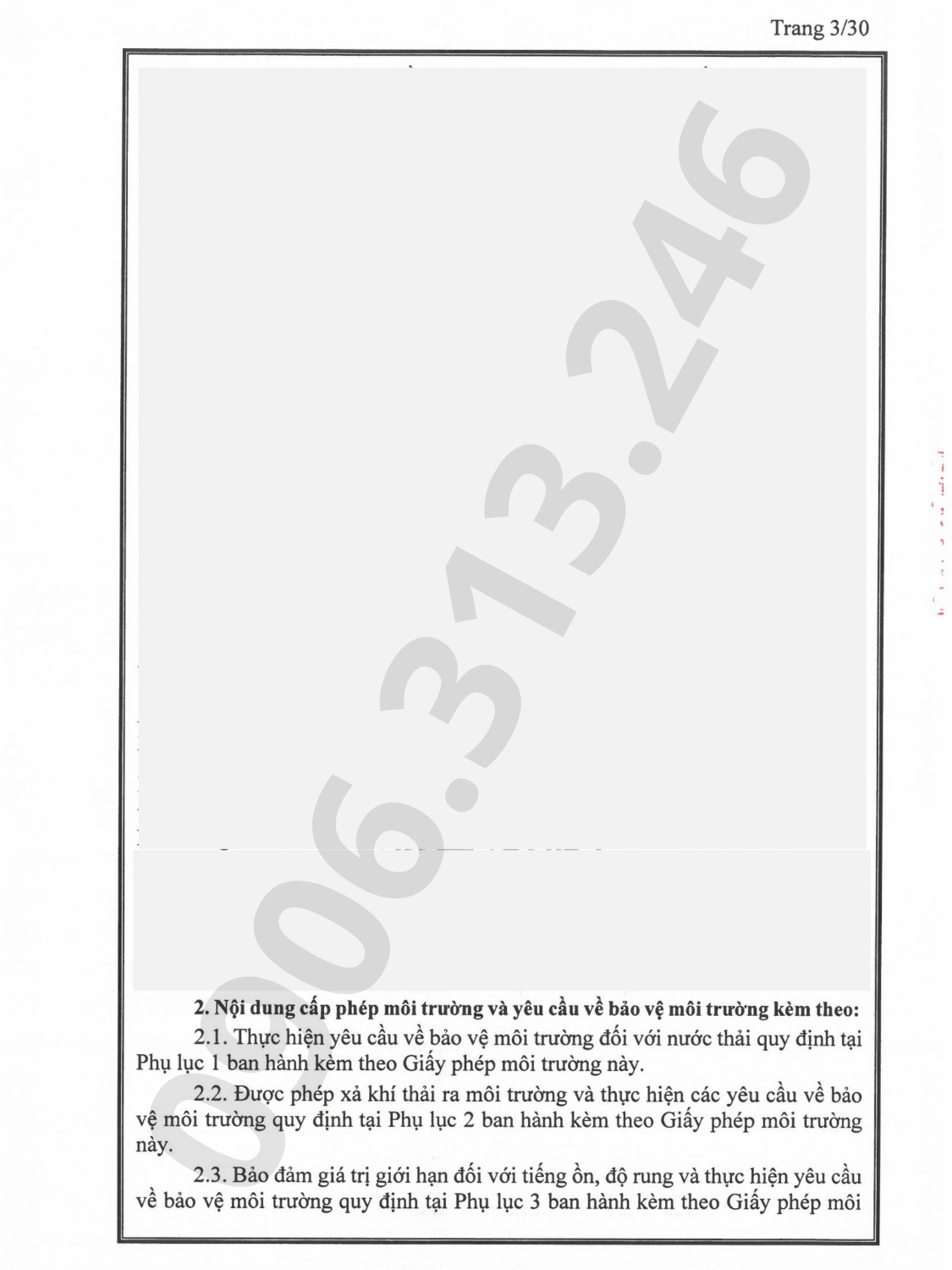 Hoàn thành giấy phép môi trường cho công thực phẩm tại Bến Cát Bình Dương