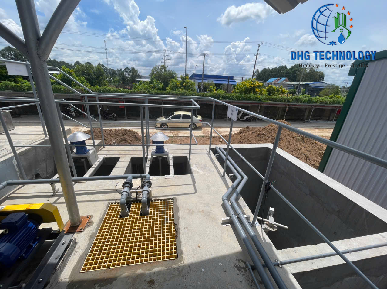 Thiết kế thi công hệ thống xử lý nước thải công ty  TNHH Thực Phầm Thái Sơn Công suất 50m3.ngày.đêm