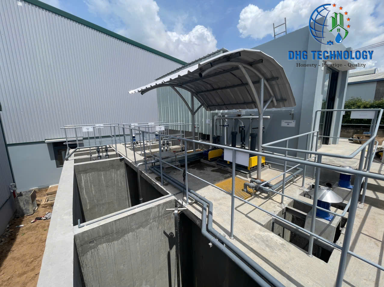 Thiết kế thi công hệ thống xử lý nước thải công ty  TNHH Thực Phầm Thái Sơn Công suất 50m3.ngày.đêm