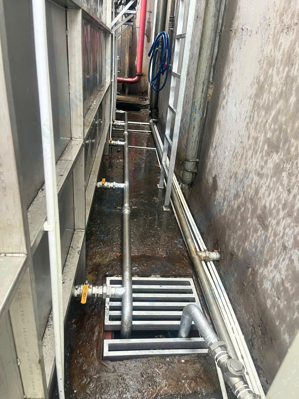 Thiết kế thi công cải tạo hệ thống xử lý khí thải cho Công ty  TNHH Viet Nam E.C.I Elactic