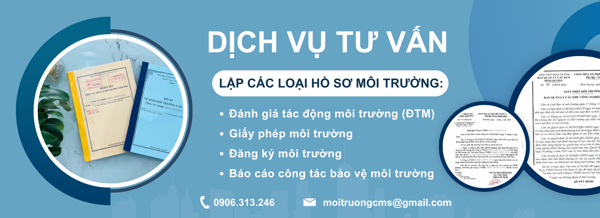 Tư vấn hồ sơ môi trường